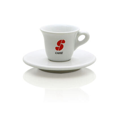 6x Essse Espresso Tasse 80ml inkl. Unterteller