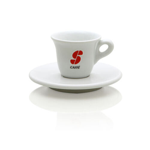 6x Essse Espresso Tasse 80ml inkl. Unterteller