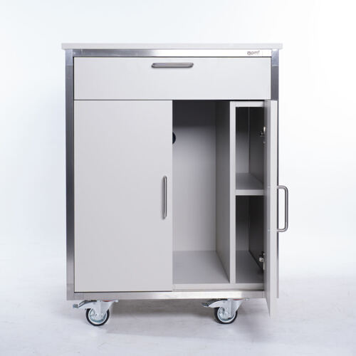 Möbel auf Rollen - Massgeschneiderte Möbel für Ihre Kaffeemaschine / Chromstahl