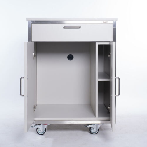 Möbel auf Rollen - Massgeschneiderte Möbel für Ihre Kaffeemaschine / Chromstahl