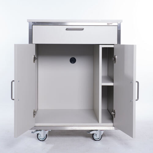 Möbel auf Rollen - Massgeschneiderte Möbel für Ihre Kaffeemaschine / Chromstahl