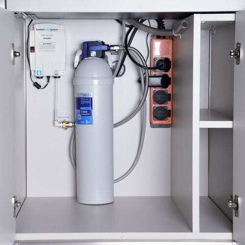 Möbel auf Rollen - Massgeschneiderte Möbel für Ihre Kaffeemaschine / Chromstahl